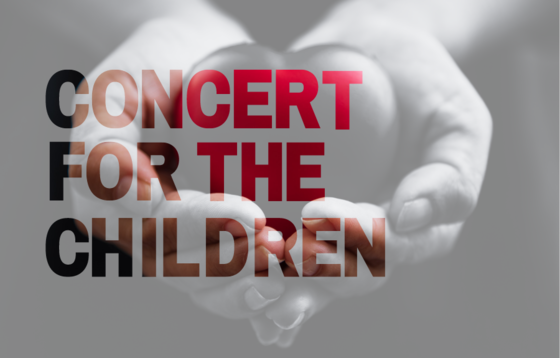 Concert for the Children: an initiative of "Una Mano per I Bambini Onlus" (lit. A helping hand for children).